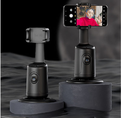 360 Auto Tracking Face Phone Holder For Smartphone Video Vlog Live Stabilizer Tripod