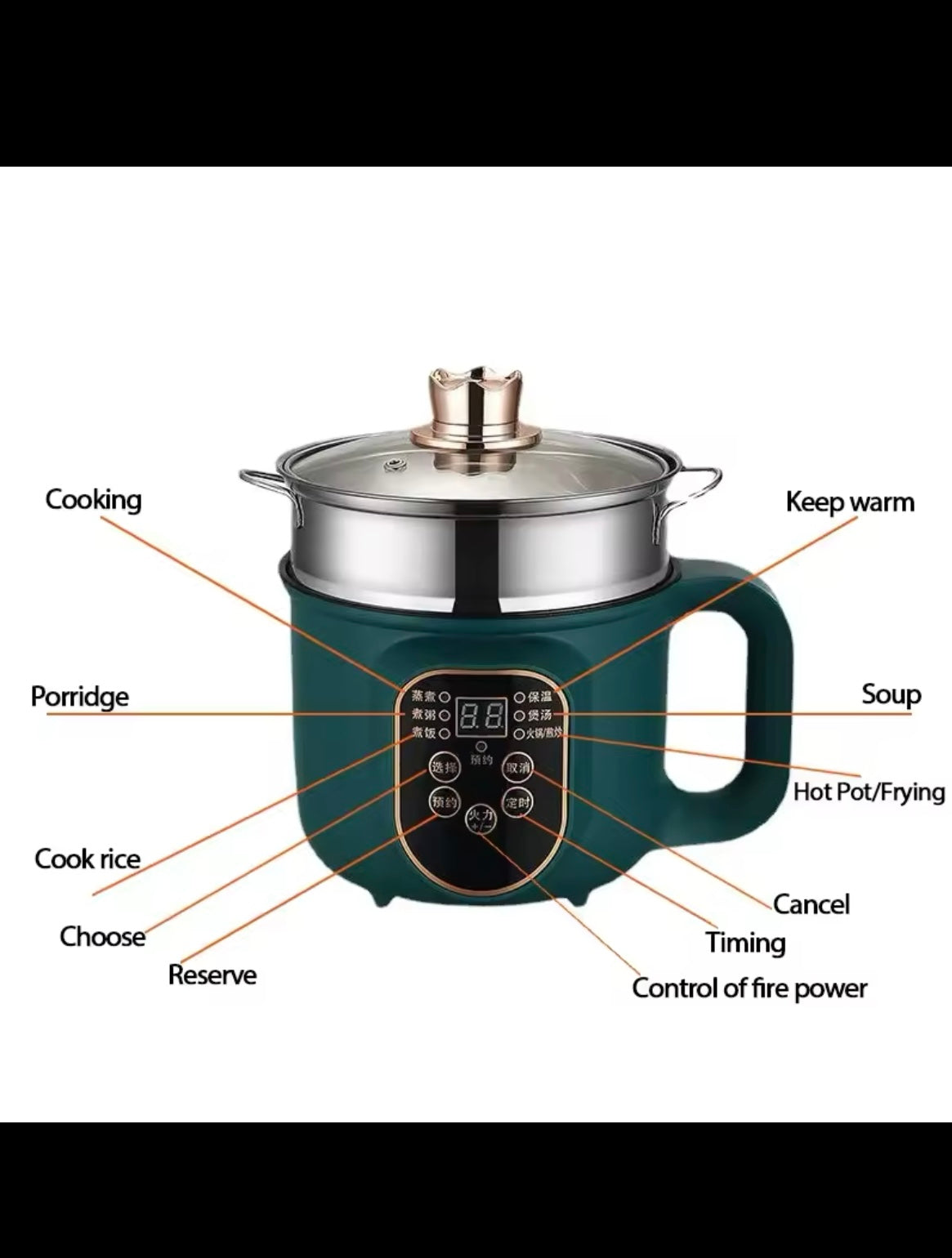 Electric mini hot pot stew