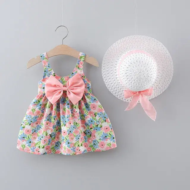 2 Pieces/Set Baby Girl Summer Fashion Dresses