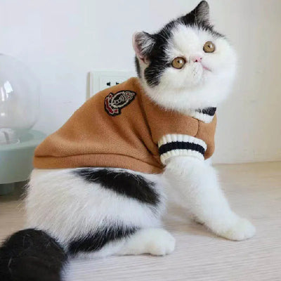 Pet Sweater Pullover for Cats and Dogs