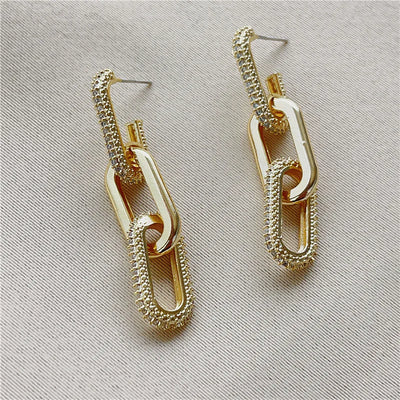 Micro Rhinestone Earrings